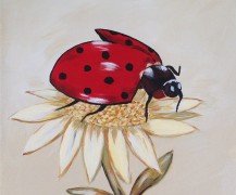 Whimsical Lady Bug