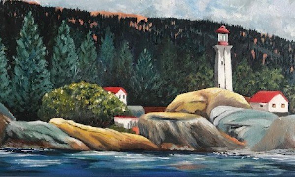 Sailing past the Lighthouse